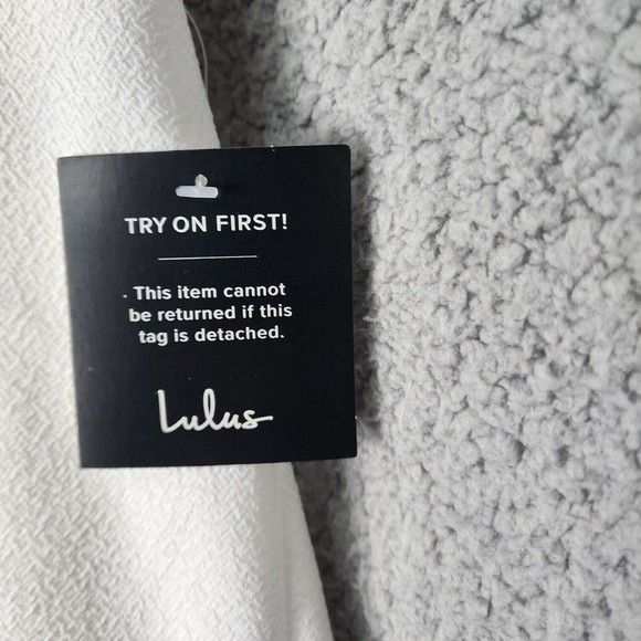 LULU'S Women's Size Small NWT Test Drive White Skater Cut-Out Strappy Dress - Picture 5 of 13